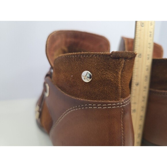 Pikolinos Cognac Leather Western Style Ankle Boots Daroca Sz 38 Comfy Soft - Picture 11 of 15